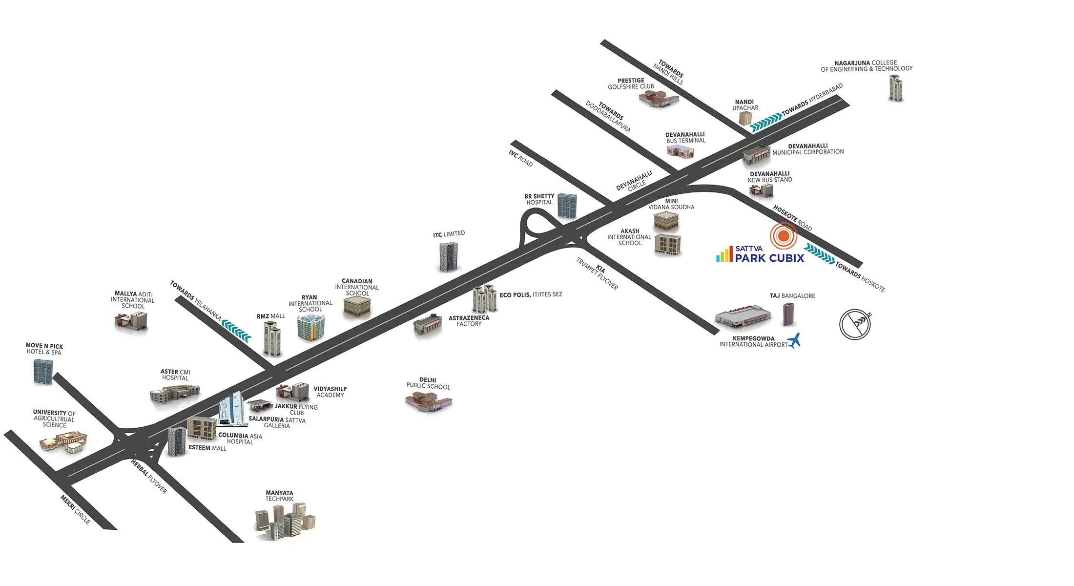 Large panoramic landscape